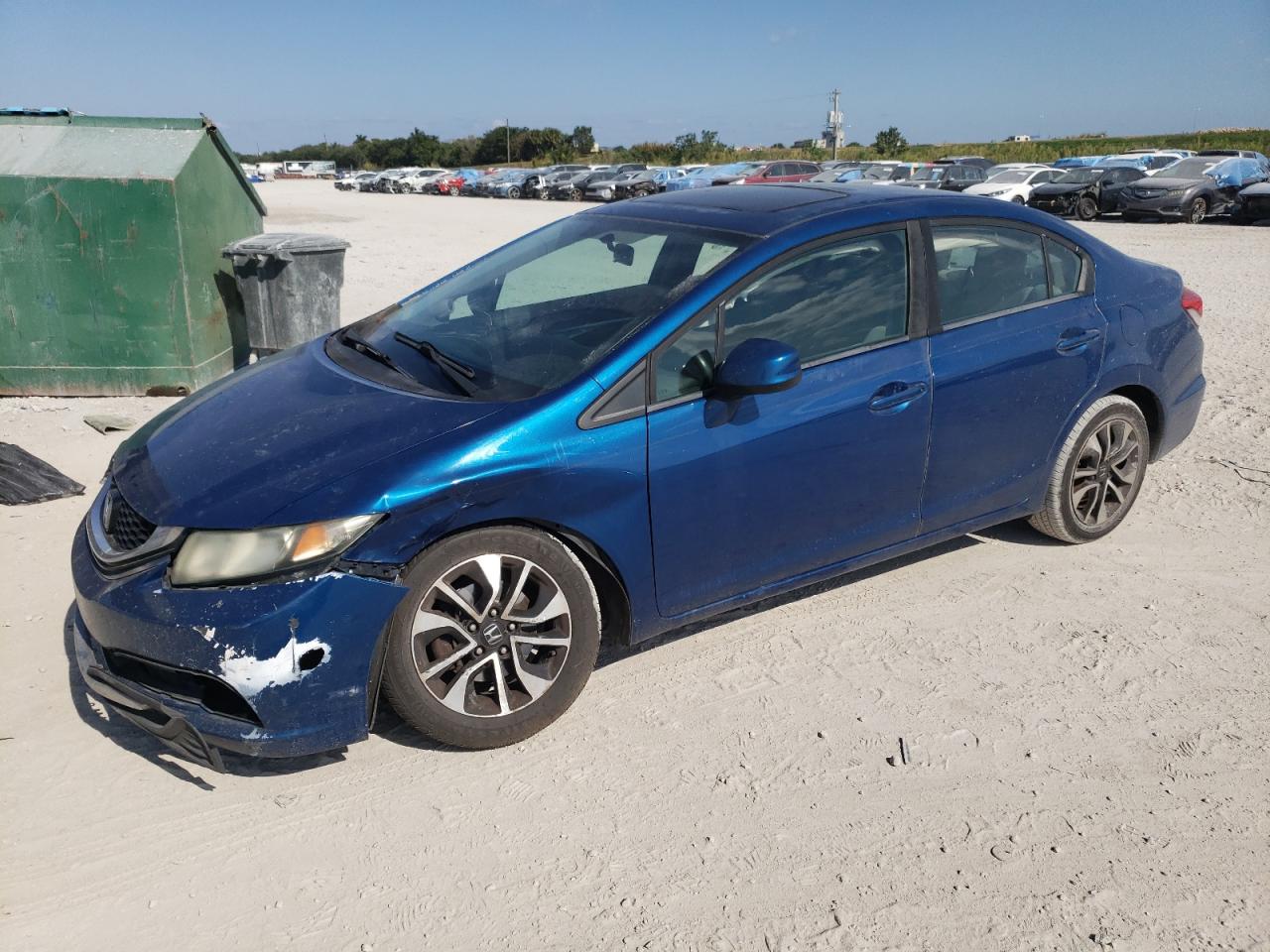 19XFB2F87DE015685 2013 Honda Civic Ex