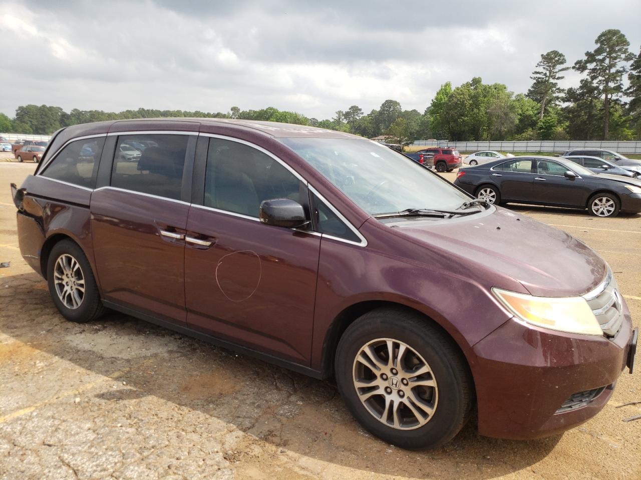 5FNRL5H60DB014721 2013 Honda Odyssey Exl