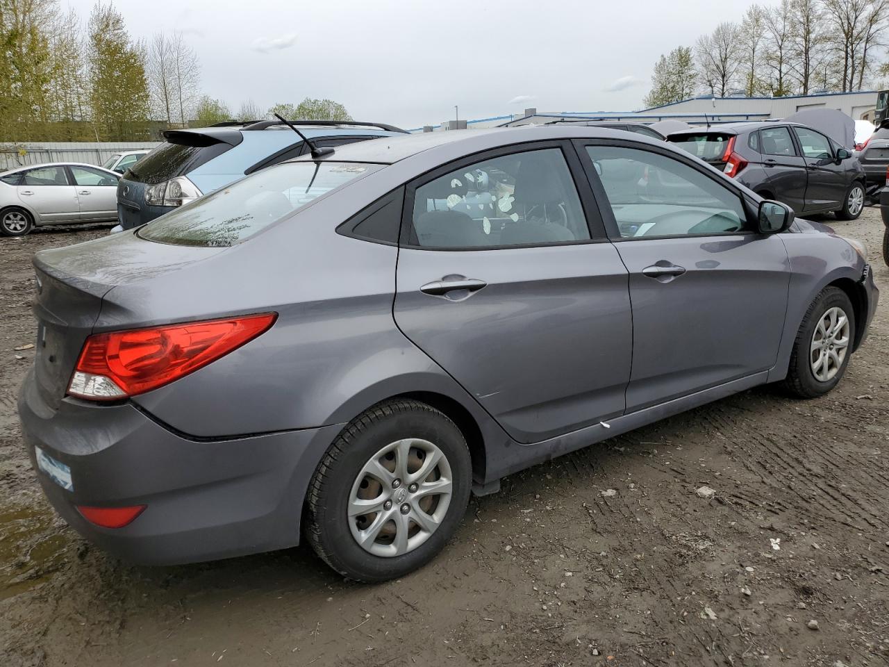 2014 Hyundai Accent Gls vin: KMHCT4AEXEU700447