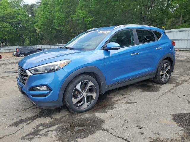 Lot #2493949337 2016 HYUNDAI TUCSON LIM salvage car