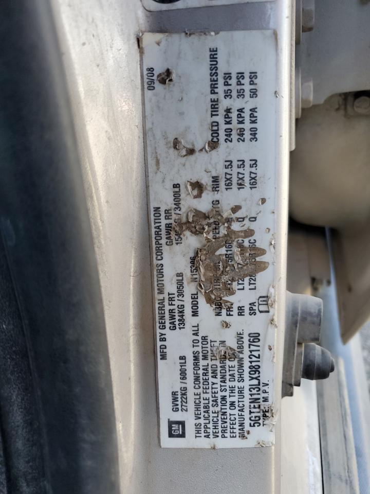 5GTEN13LX98121760 2009 Hummer H3 Alpha