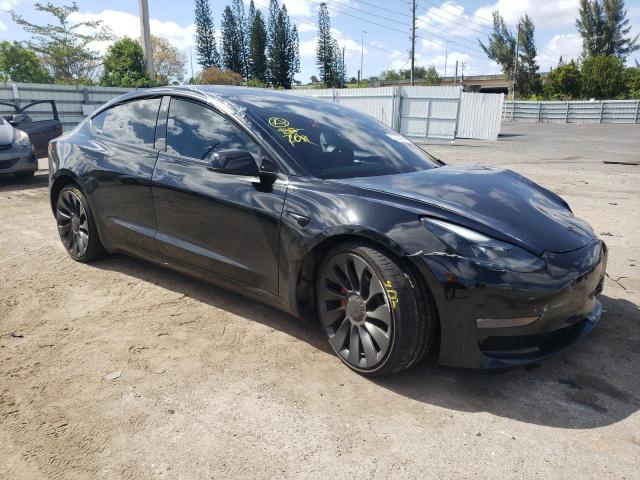 Vin: 5yj3e1ec2pf406218, lot: 51257664, tesla model 3 20234