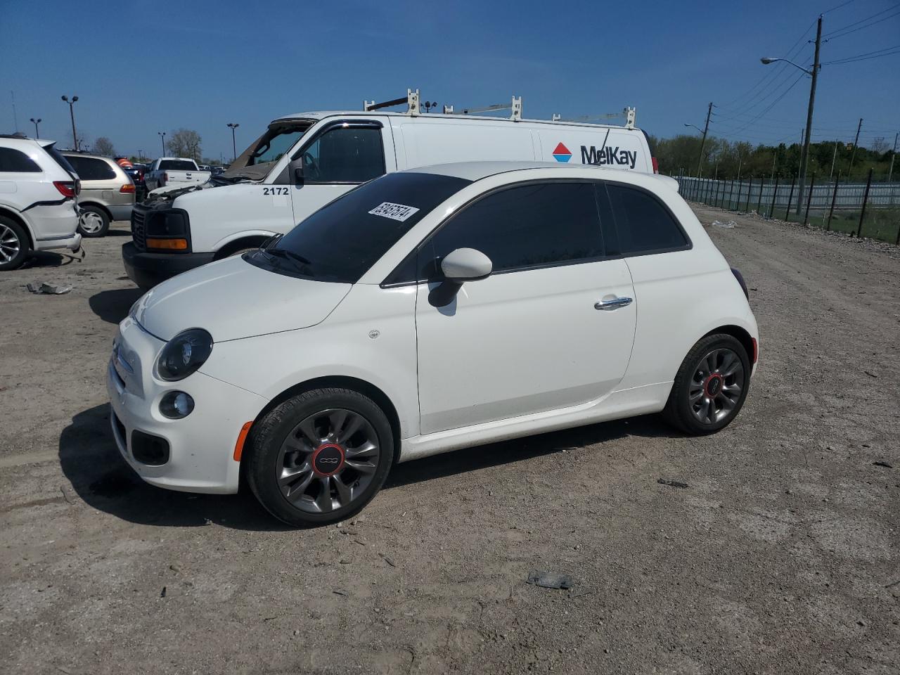 3C3CFFKR3HT586352 2017 Fiat 500 Pop