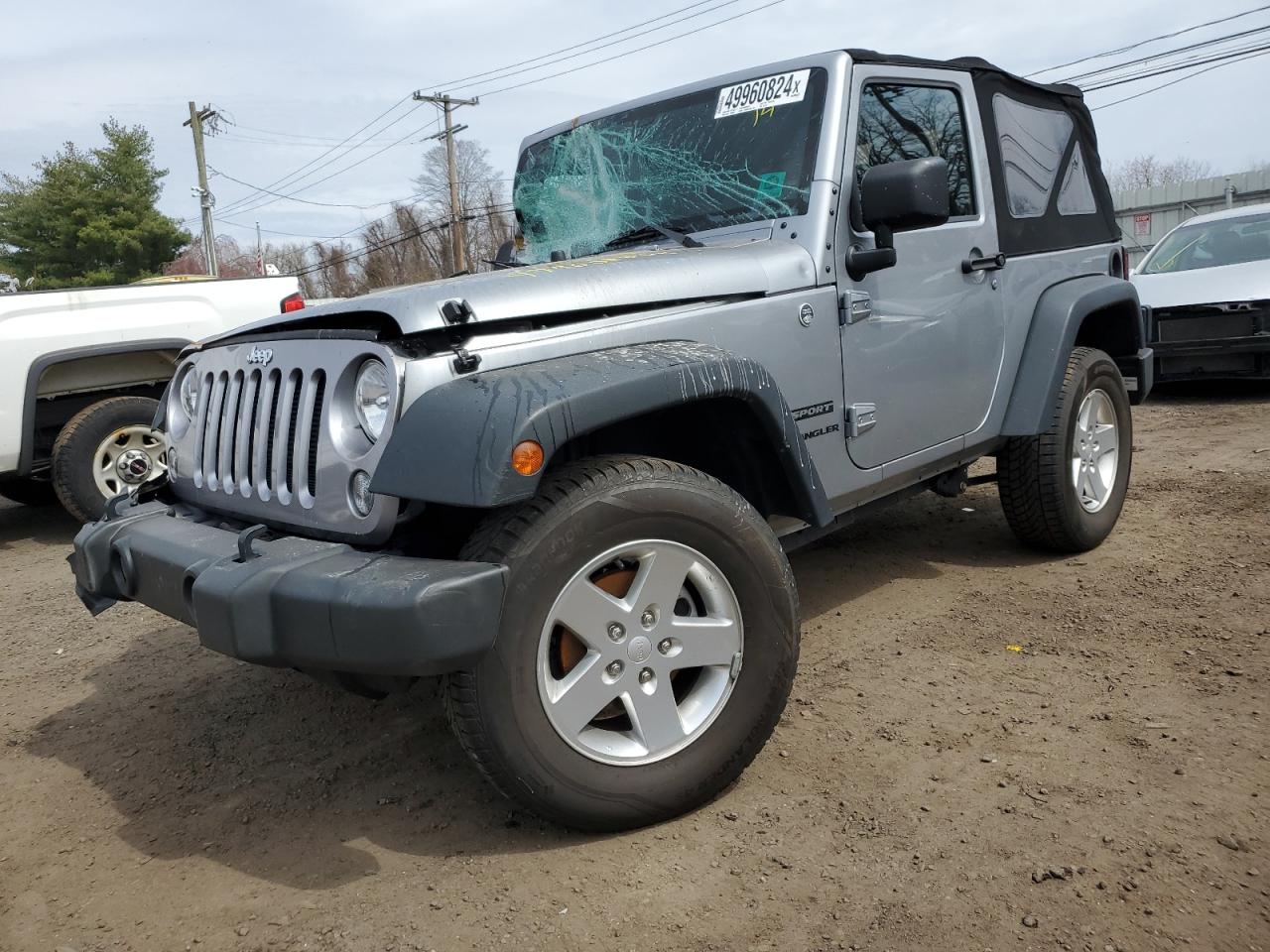 1C4GJWAG9EL137728 2014 Jeep Wrangler Sport