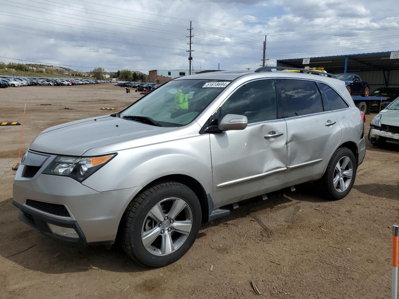 2HNYD2H37CH535242 2012 Acura Mdx Technology