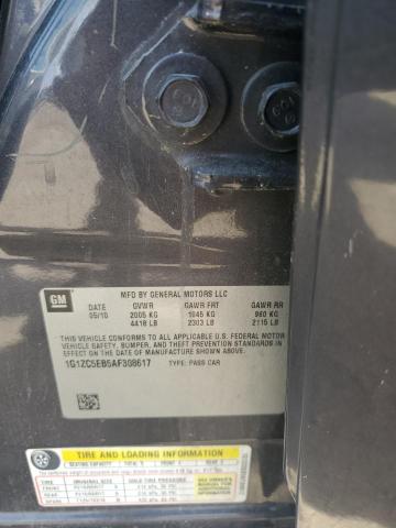 2010 Chevrolet Malibu 1Lt VIN: 1G1ZC5EB5AF308617 Lot: 52299244