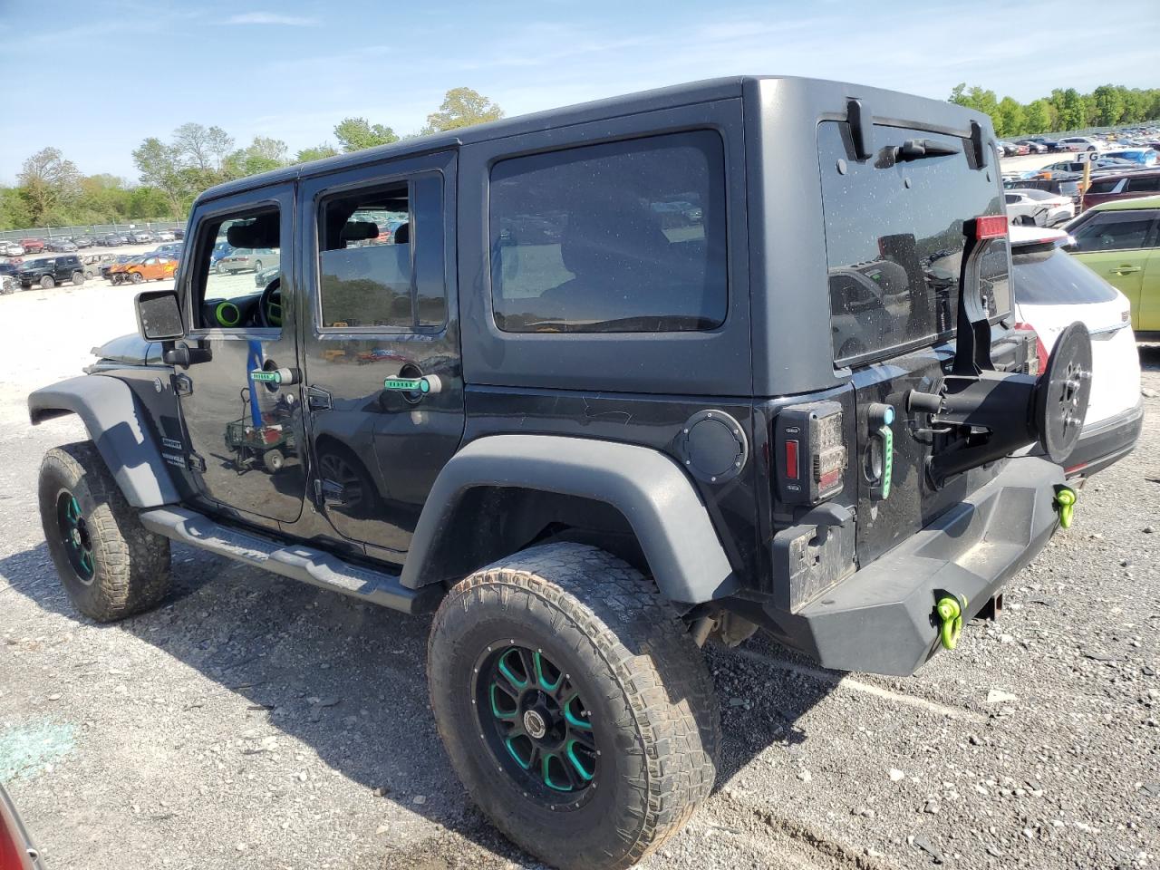 2017 Jeep Wrangler Unlimited Sport vin: 1C4BJWDG7HL744575