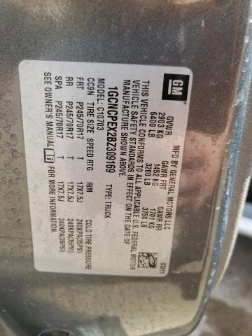 2011 Chevrolet Silverado C1500 VIN: 1GCNCPEX2BZ309169 Lot: 50373094