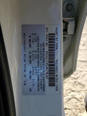 2013 Mazda 3 I VIN: JM1BL1MP5D1770708 Lot: 48337054