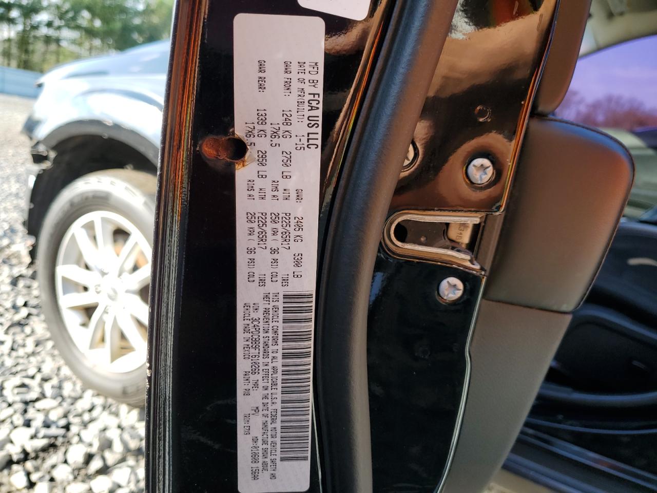 3C4PDCBB9FT610266 2015 Dodge Journey Sxt