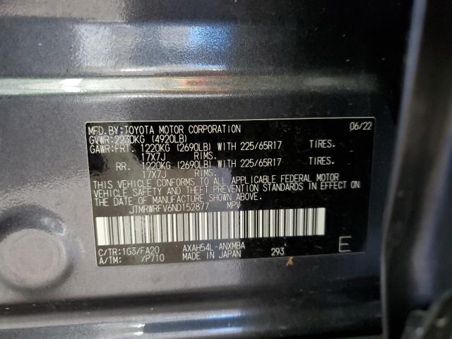 2022 Toyota Rav4 Xle VIN: JTMRWRFV6ND152877 Lot: 51281414