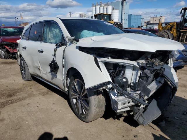 Lot #2475385457 2018 ACURA MDX TECHNO salvage car