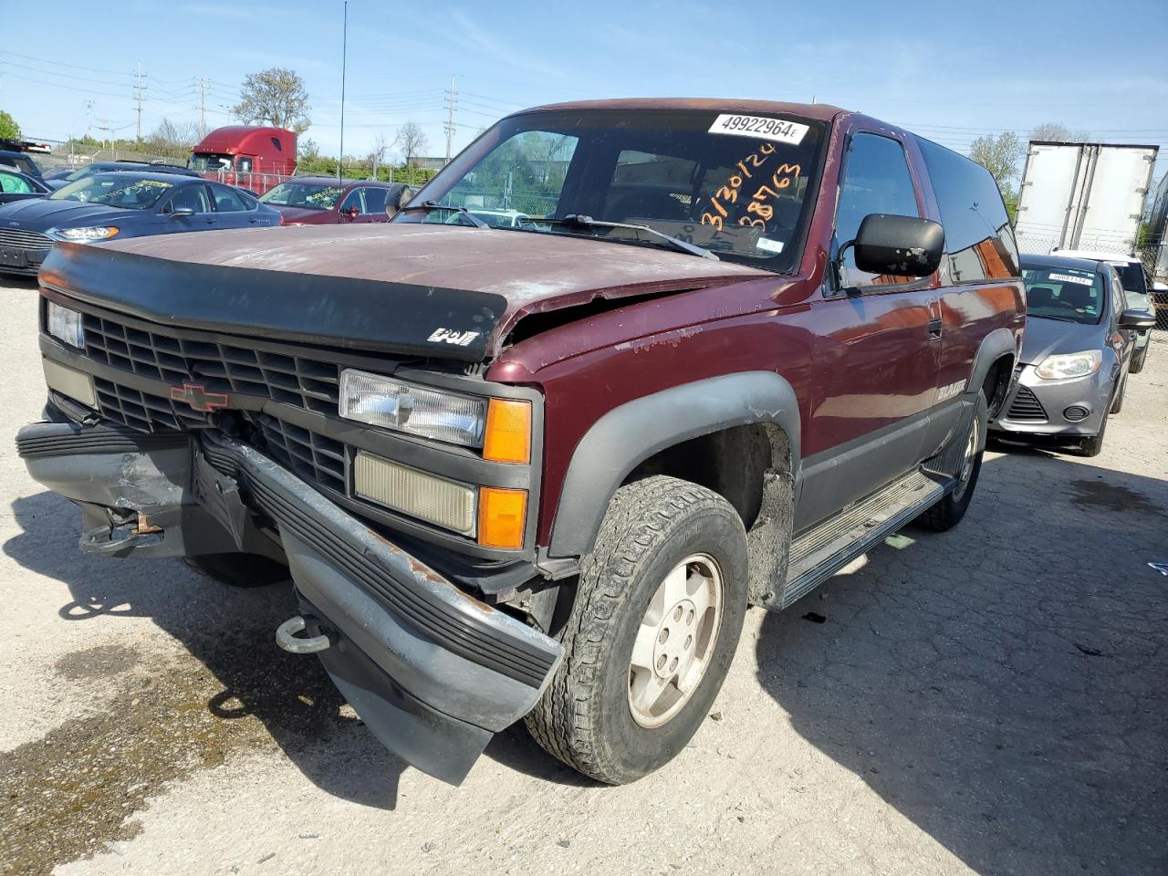 1GNEK18K4NJ352969 1992 Chevrolet Blazer K1500