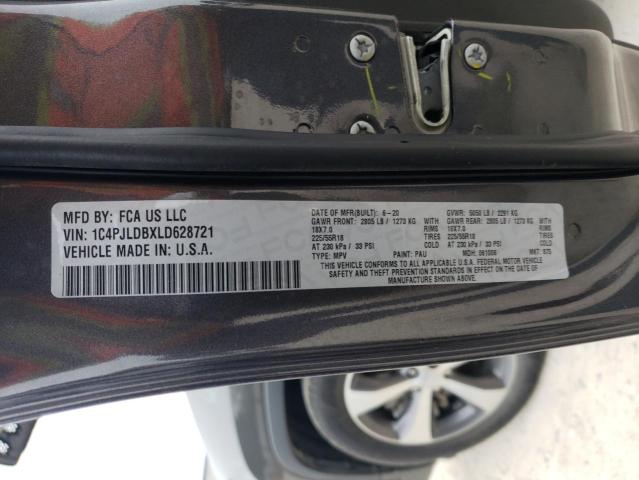 2020 JEEP CHEROKEE L - 1C4PJLDBXLD628721