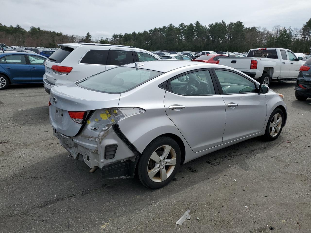 KMHDH4AEXDU863880 2013 Hyundai Elantra Gls