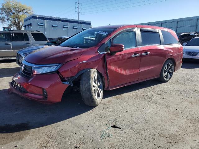 Lot #2485334788 2022 HONDA ODYSSEY TO salvage car