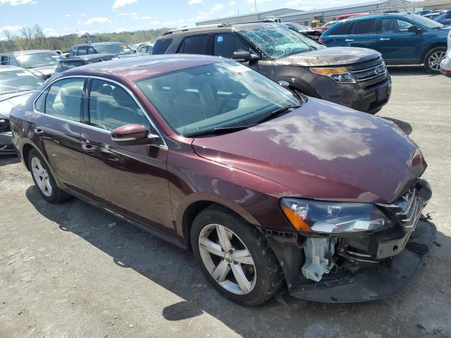 Vin: 1vwbn7a39dc005744, lot: 50862464, volkswagen passat se 20134