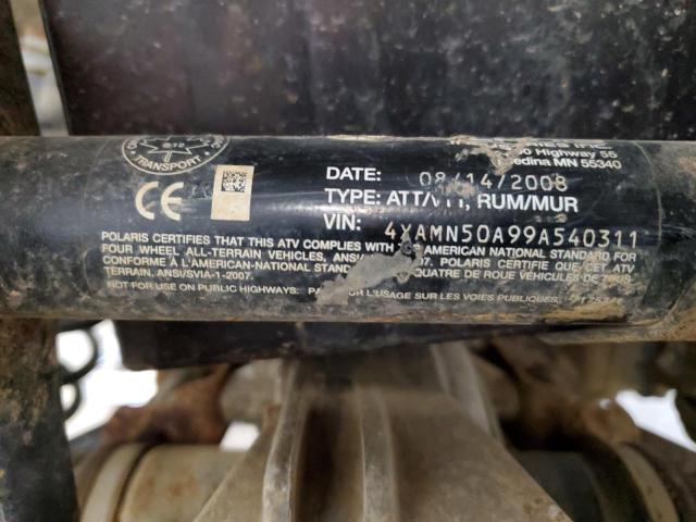 2009 POLARIS SPORTSMAN - 4XAMN50A99A540311