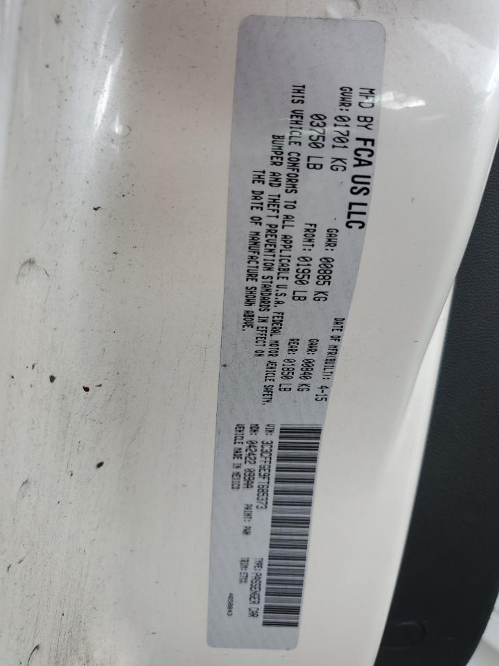 3C3CFFGE9FT685373 2015 Fiat 500 Electric