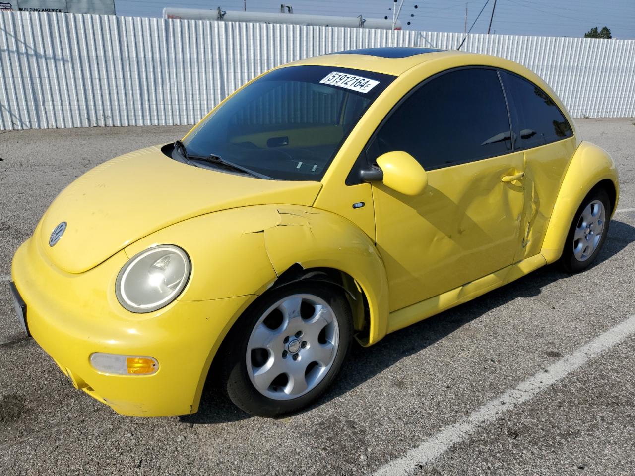 3VWCK21C52M457184 2002 Volkswagen New Beetle Gls