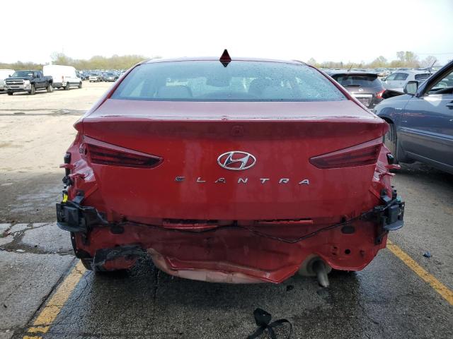 2019 Hyundai Elantra Sel VIN: KMHD84LF6KU796875 Lot: 51743094