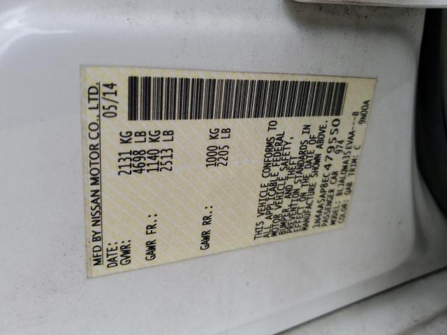 2014 Nissan Maxima S VIN: 1N4AA5AP8EC479550 Lot: 50162384