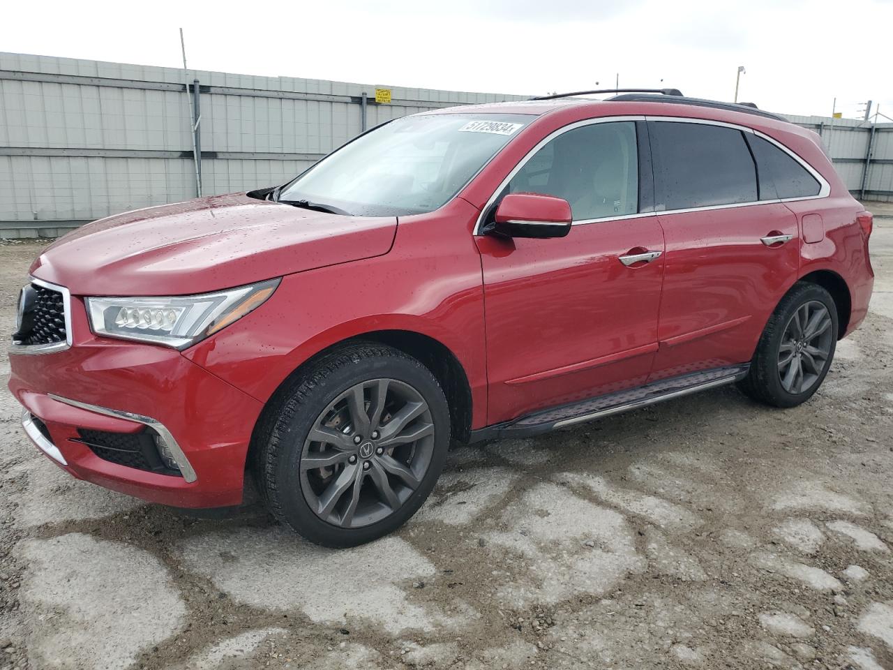 5J8YD4H97KL016331 2019 Acura Mdx Advance