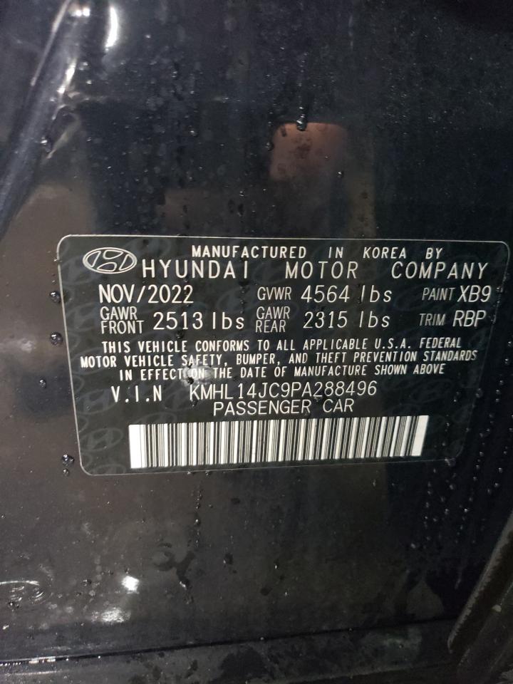 KMHL14JC9PA288496 2023 Hyundai Sonata N Line