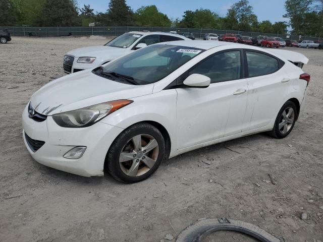 Lot #2503588971 2013 HYUNDAI ELANTRA GL salvage car