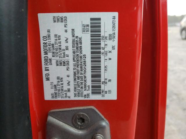 2016 FORD TRANSIT CO - NM0GE9F70G1258125