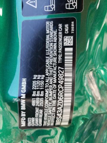 2024 BMW M4 COMPETI - WBS43AZ06RCP49827