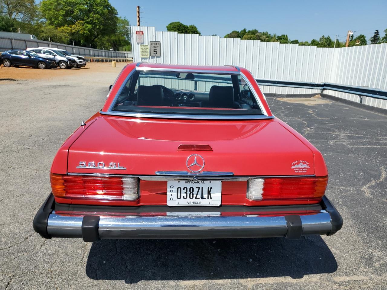 WDBBA48DXKA093559 1989 Mercedes-Benz 560 Sl