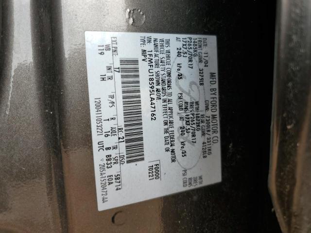 2005 Ford Expedition Eddie Bauer VIN: 1FMFU18595LA47162 Lot: 78199763