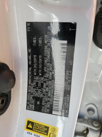 2017 Toyota Highlander Limited VIN: 5TDDZRFH4HS360504 Lot: 52186874