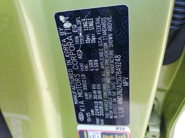 2016 KIA SOUL - KNDJN2A21G7849248
