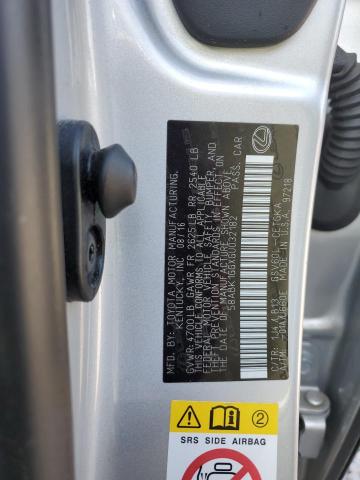 2016 Lexus Es 350 VIN: 58ABK1GGXGU032182 Lot: 51630854