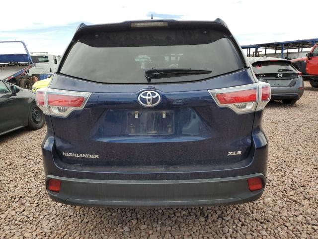 VIN 5TDKKRFH4FS054024 2015 Toyota Highlander, Xle no.6