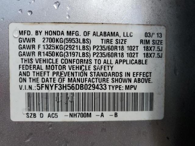 2013 Honda Pilot - Image 13