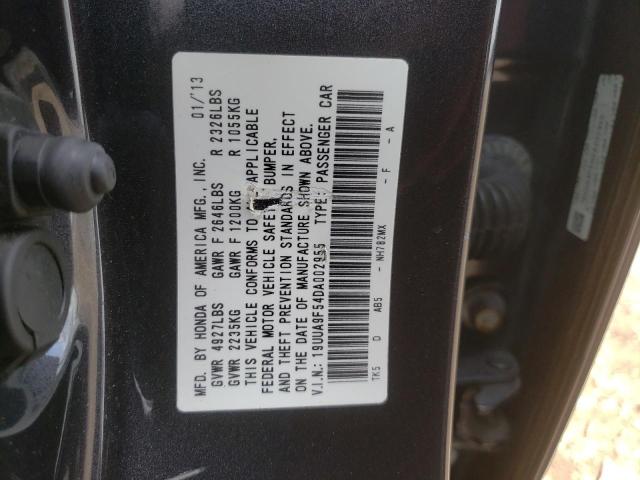 2013 Acura Tl Tech VIN: 19UUA9F54DA002955 Lot: 51476444