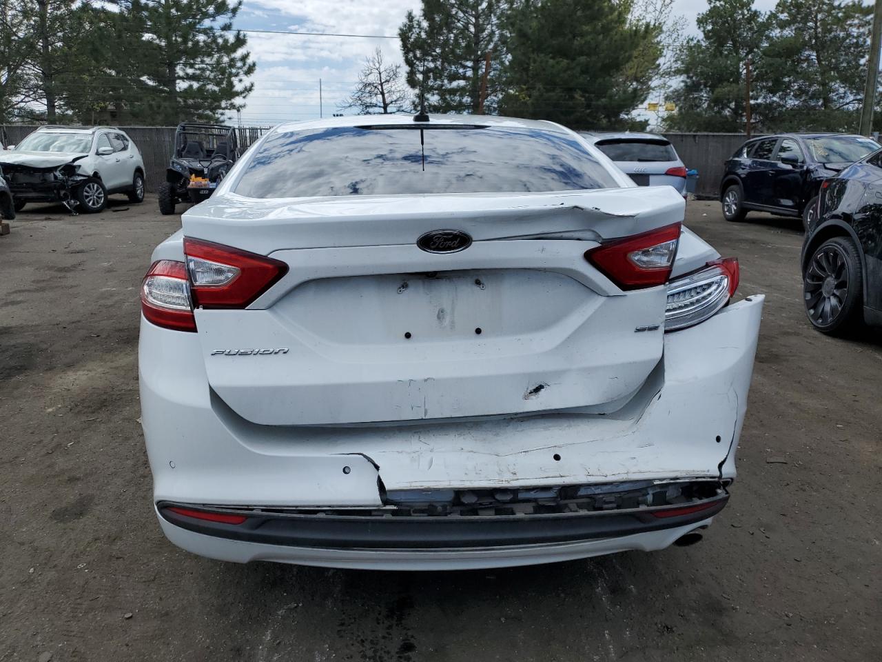 2016 Ford Fusion Se vin: 3FA6P0H76GR396457