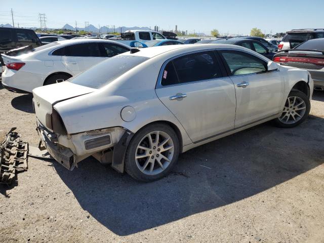 CHEVROLET MALIBU LTZ 2012 white sedan 4d flexible fuel 1G1ZE5EU0CF291580 photo #4