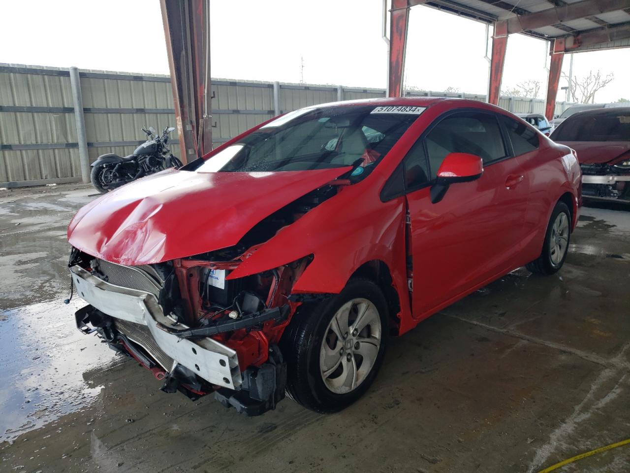 2HGFG3B57DH524247 2013 Honda Civic Lx