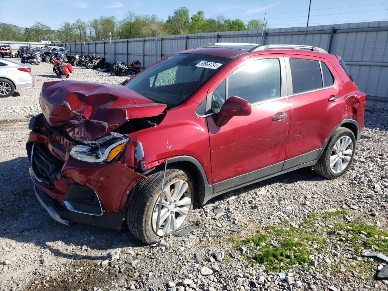 2020 Chevrolet Trax Premier vin: 3GNCJRSB4LL210774