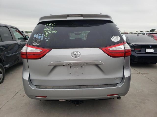 2015 Toyota Sienna Le VIN: 5TDKK3DC1FS566022 Lot: 49787234