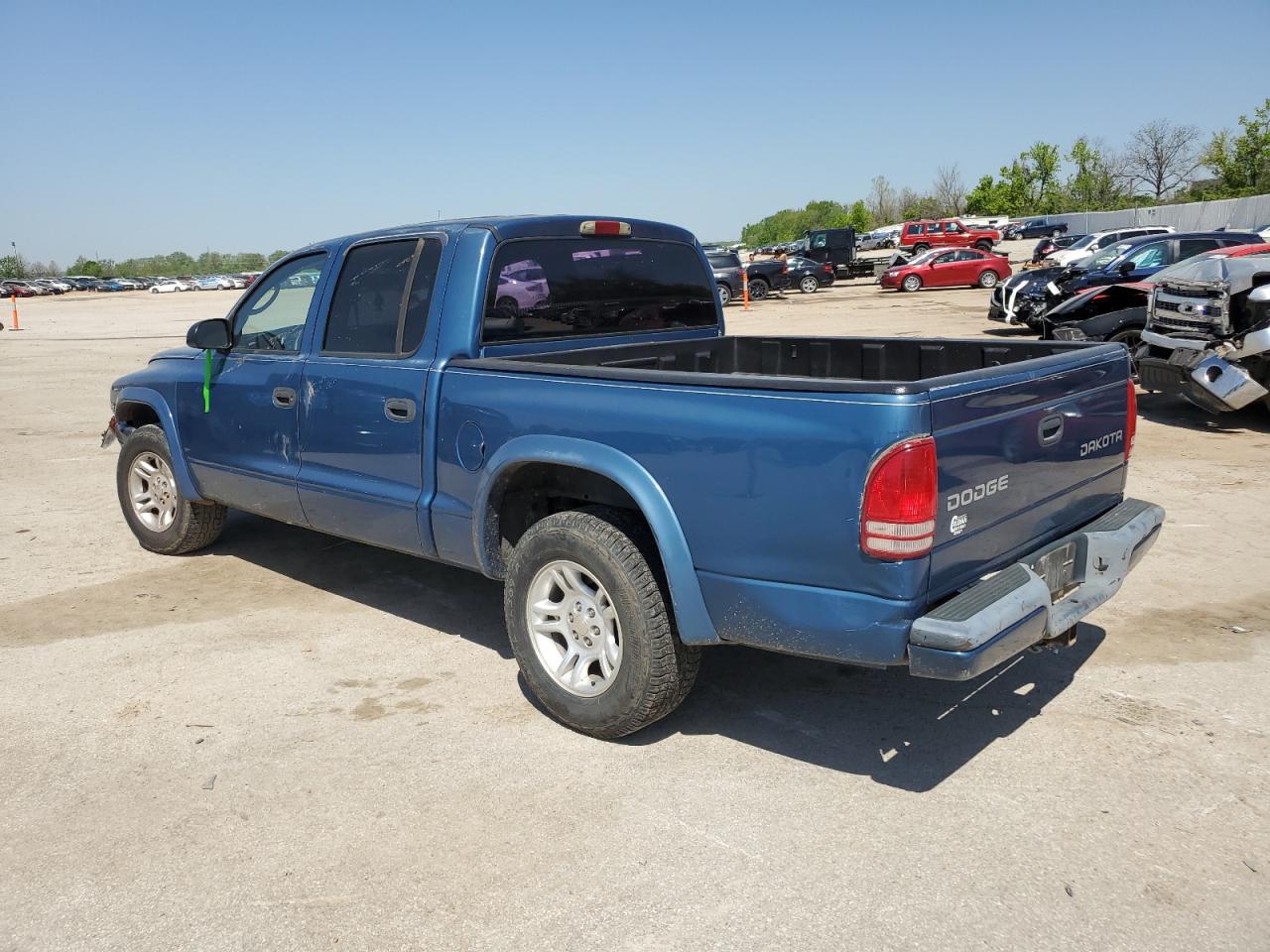 Lot #2528489830 2003 DODGE DAKOTA QUA