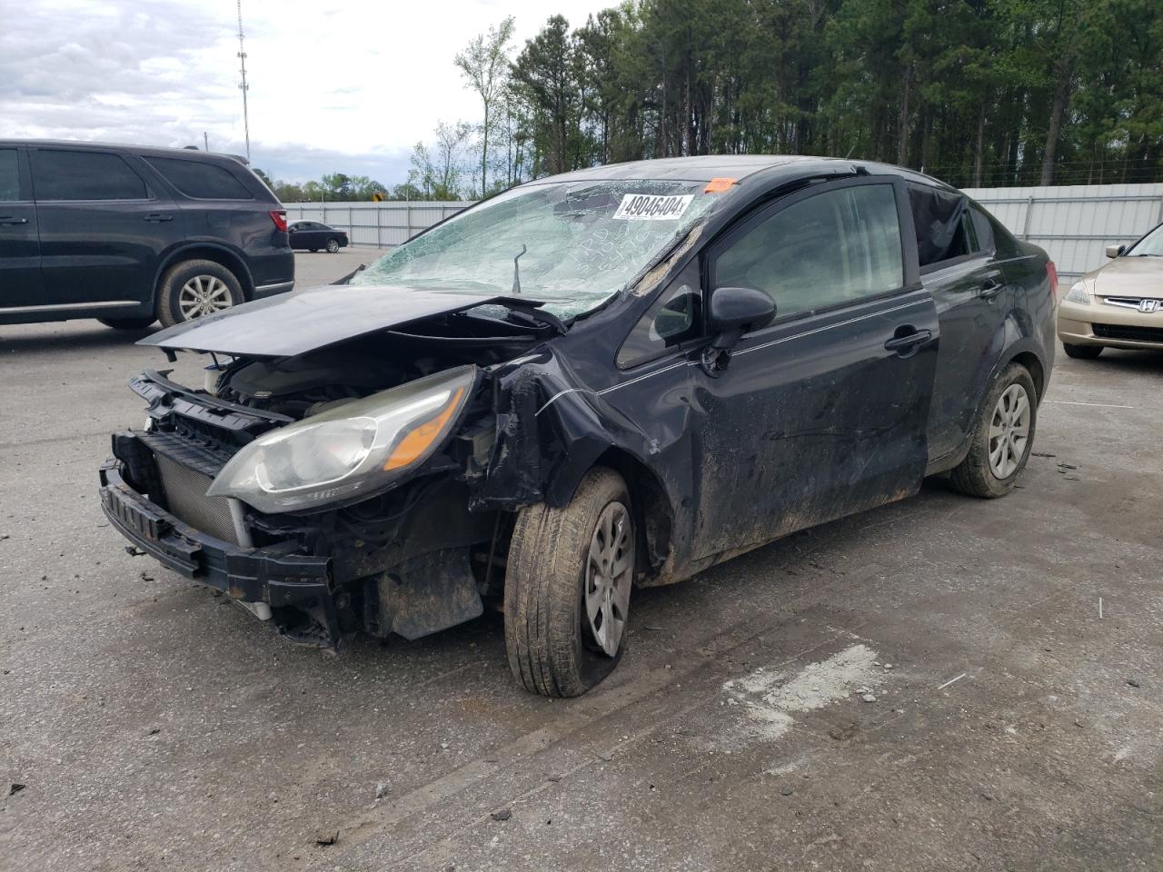 KNADM4A3XE6385476 2014 Kia Rio Lx