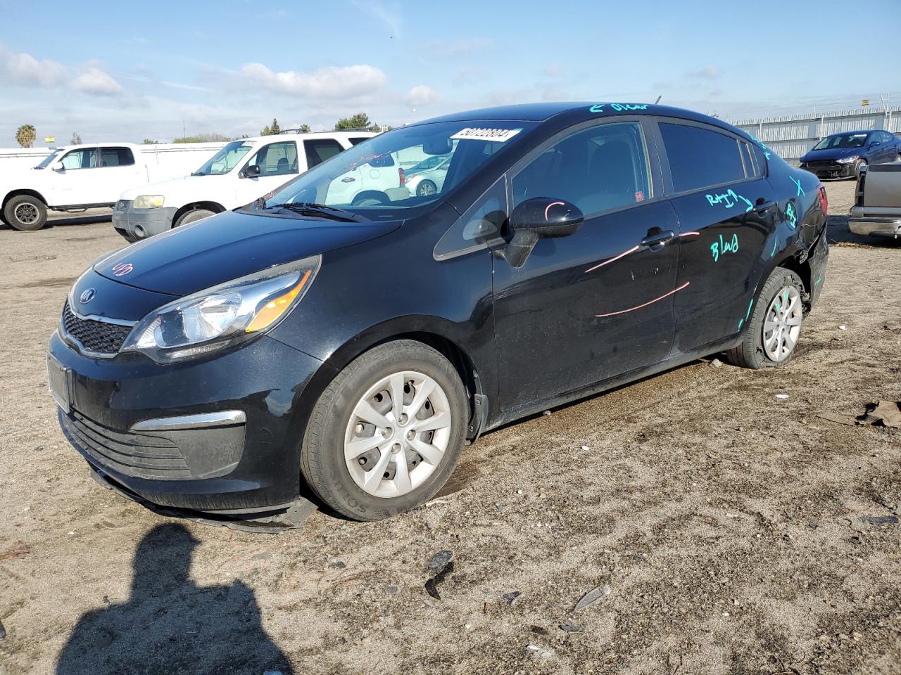 KNADN4A35G6678203 2016 Kia Rio Ex