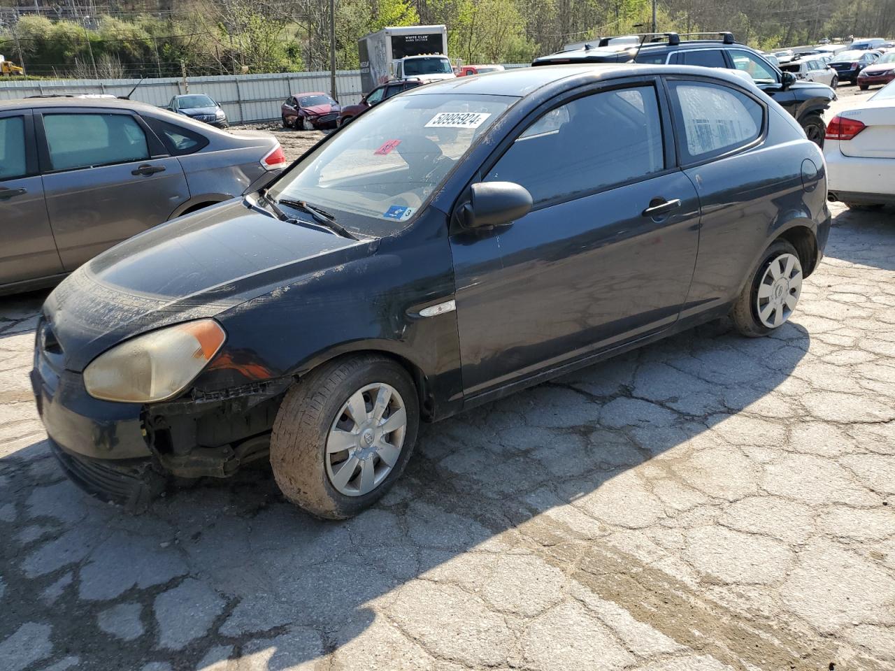 KMHCM36C87U053483 2007 Hyundai Accent Gs