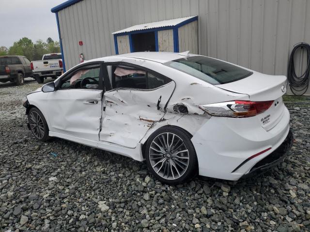 Lot #2505542040 2018 HYUNDAI ELANTRA SP salvage car