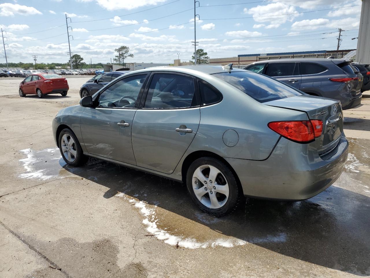 KMHDU4AD4AU837113 2010 Hyundai Elantra Blue